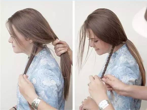 御姐发型编发长发及腰,御姐风比较拽的编发