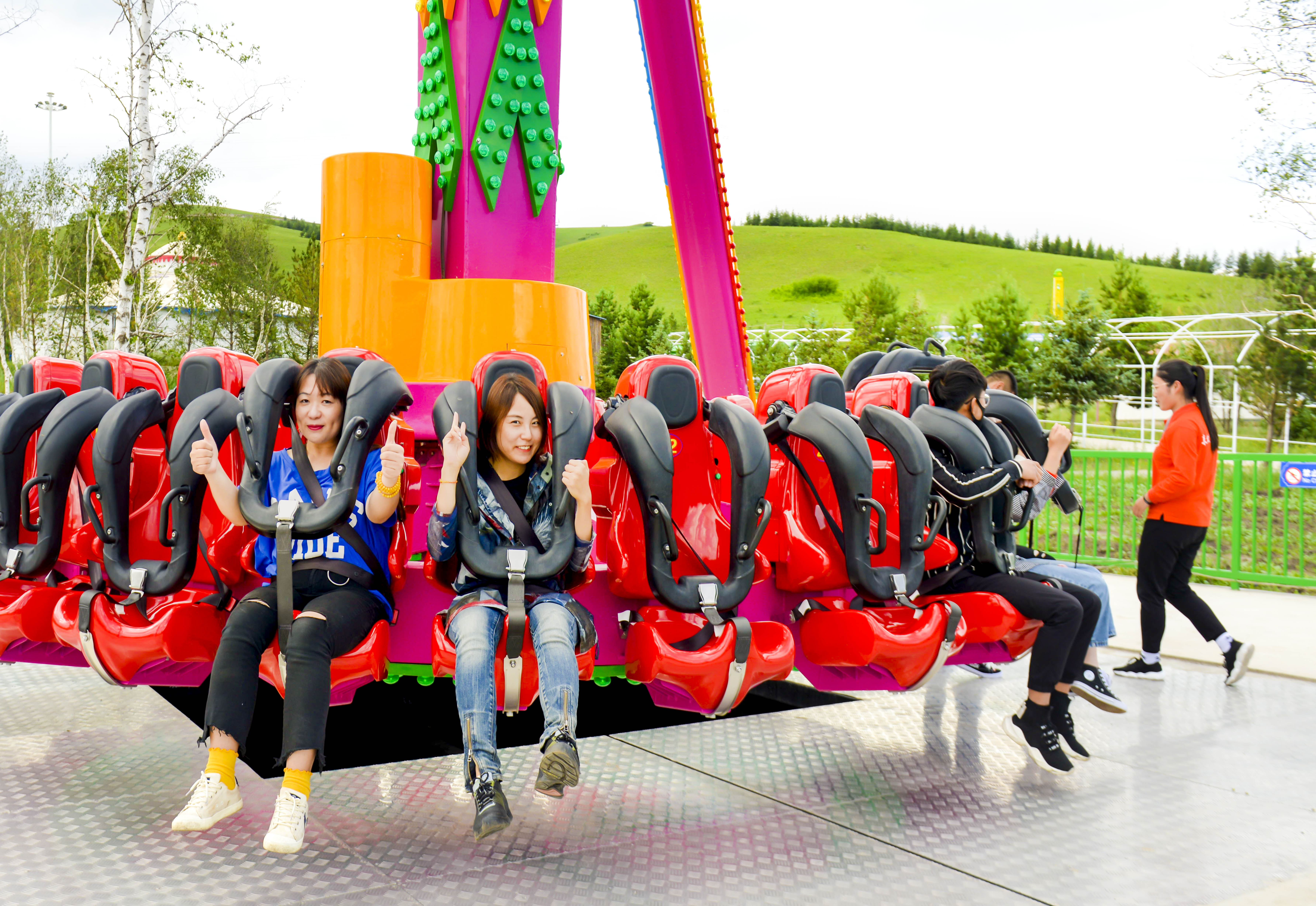 京北第一天路千松坝森林公园,京北第一草原景区和千松坝