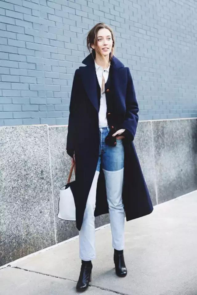 藏青色和黑色哪个更显白显气质,穿这几个颜色显白又气质