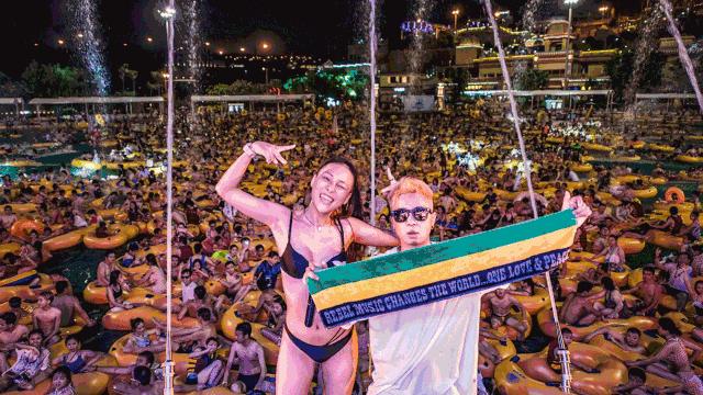 重庆玛雅海滩水公园营业时间,玛雅海滩水公园冰爽开园