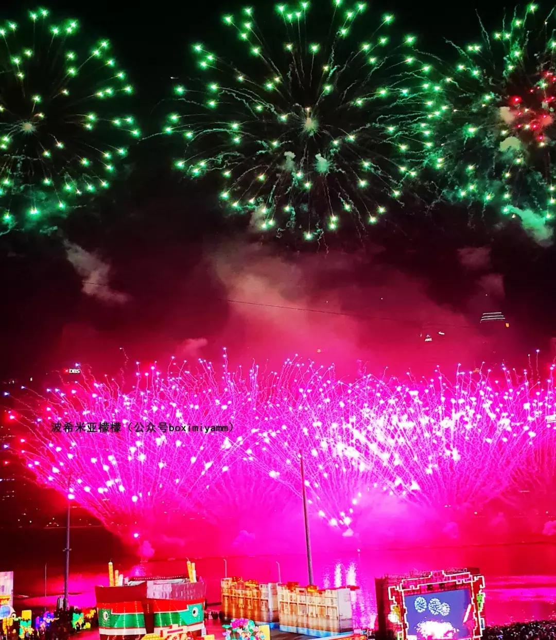 新加坡春节烟花表演,新加坡2020年烟花表演