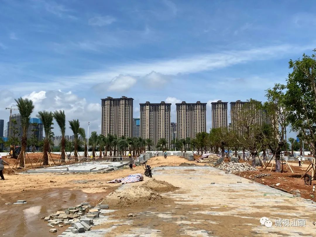 汕头东海岸新溪侨韵公园规划详图,新建的汕头东海岸公园