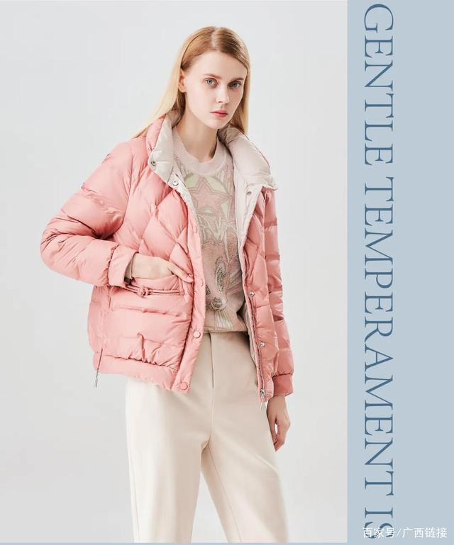 波司登鹅绒立领时装款,波司登鹅绒女装短款