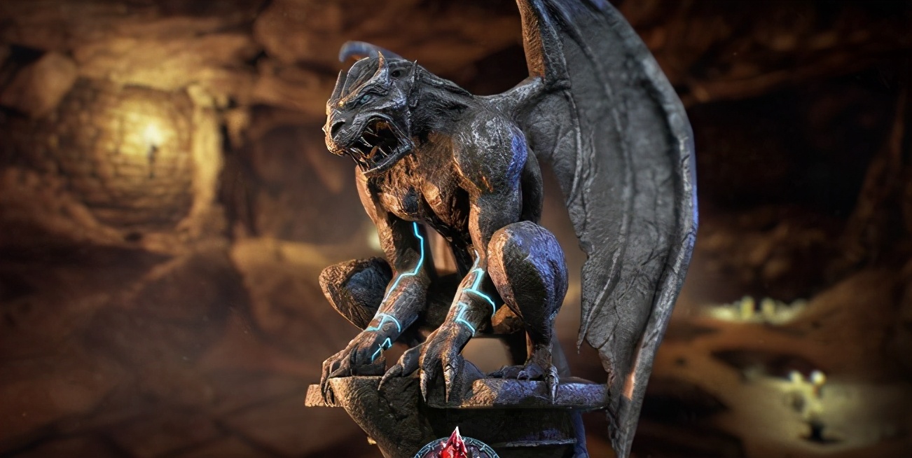 游戏里的诡异生物,石像鬼游戏