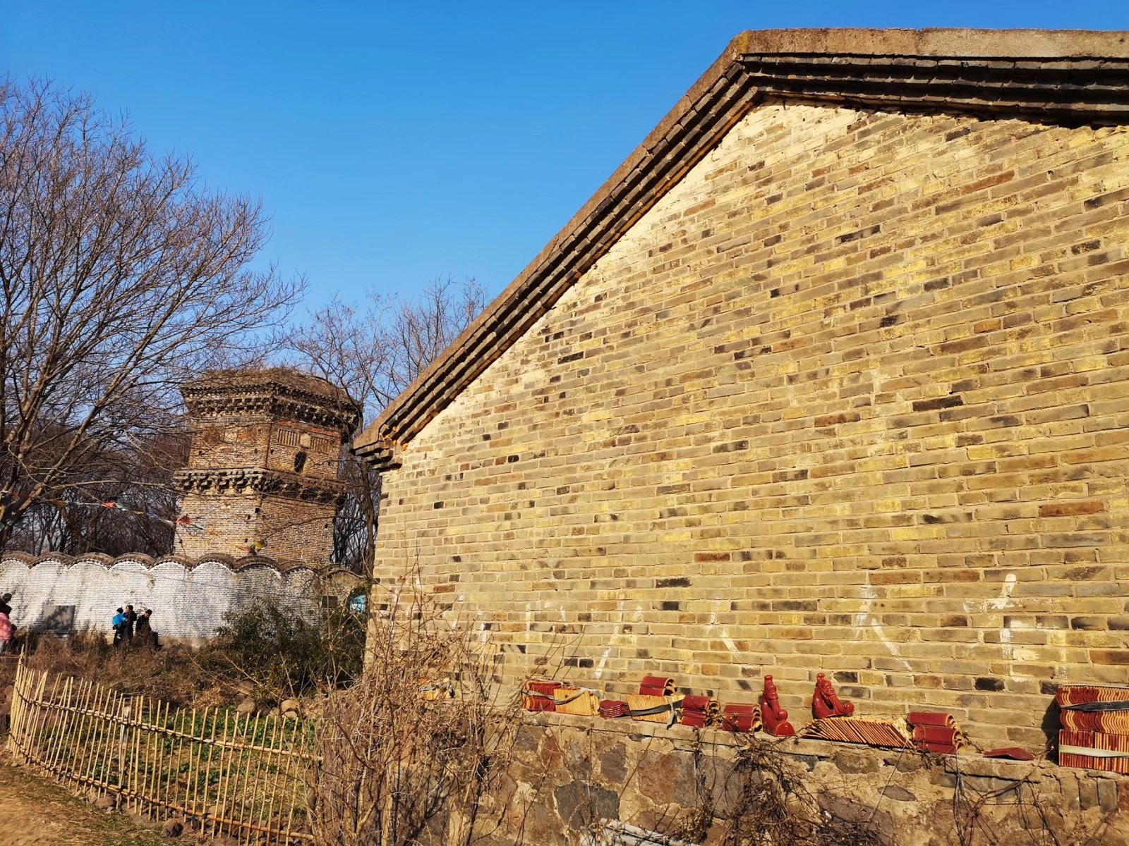 摩托周边旮旯游——探访明光法华禅庵塔