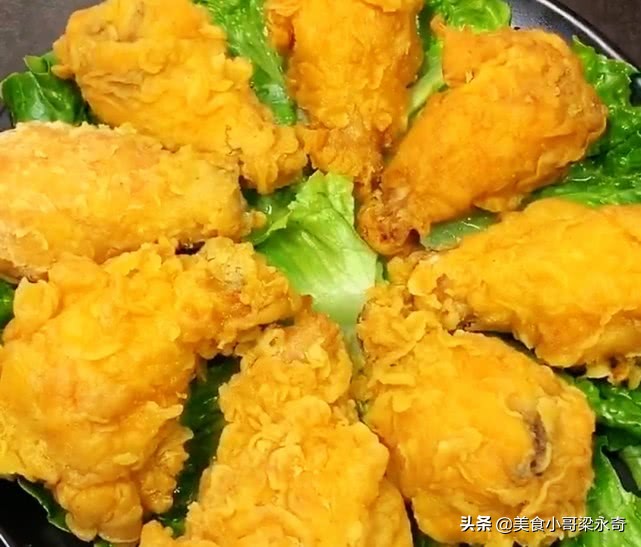 肯德基用面包糠炸鸡翅根做法,鸡翅根怎么炸的像肯德基一样