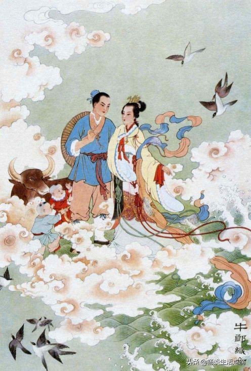 7月初7牛郎和织女的故事,七月七牛郎和织女相见传说