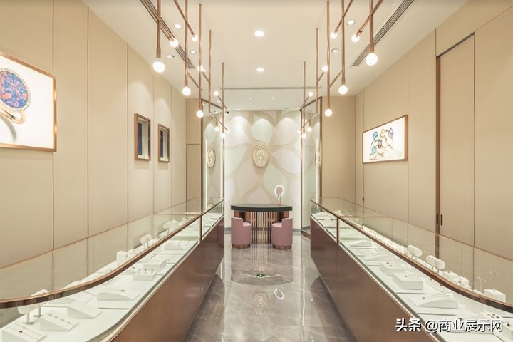 北京AnnaSkye钻石彩宝精品店设计