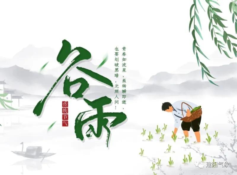 谷雨的寓意和象征图文,谷雨的寓意和象征的句子