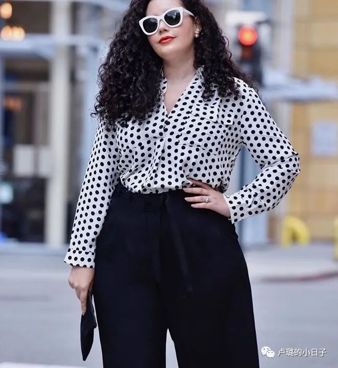 微胖遮肉显瘦,胖妹子看过来教你一招显瘦又百搭