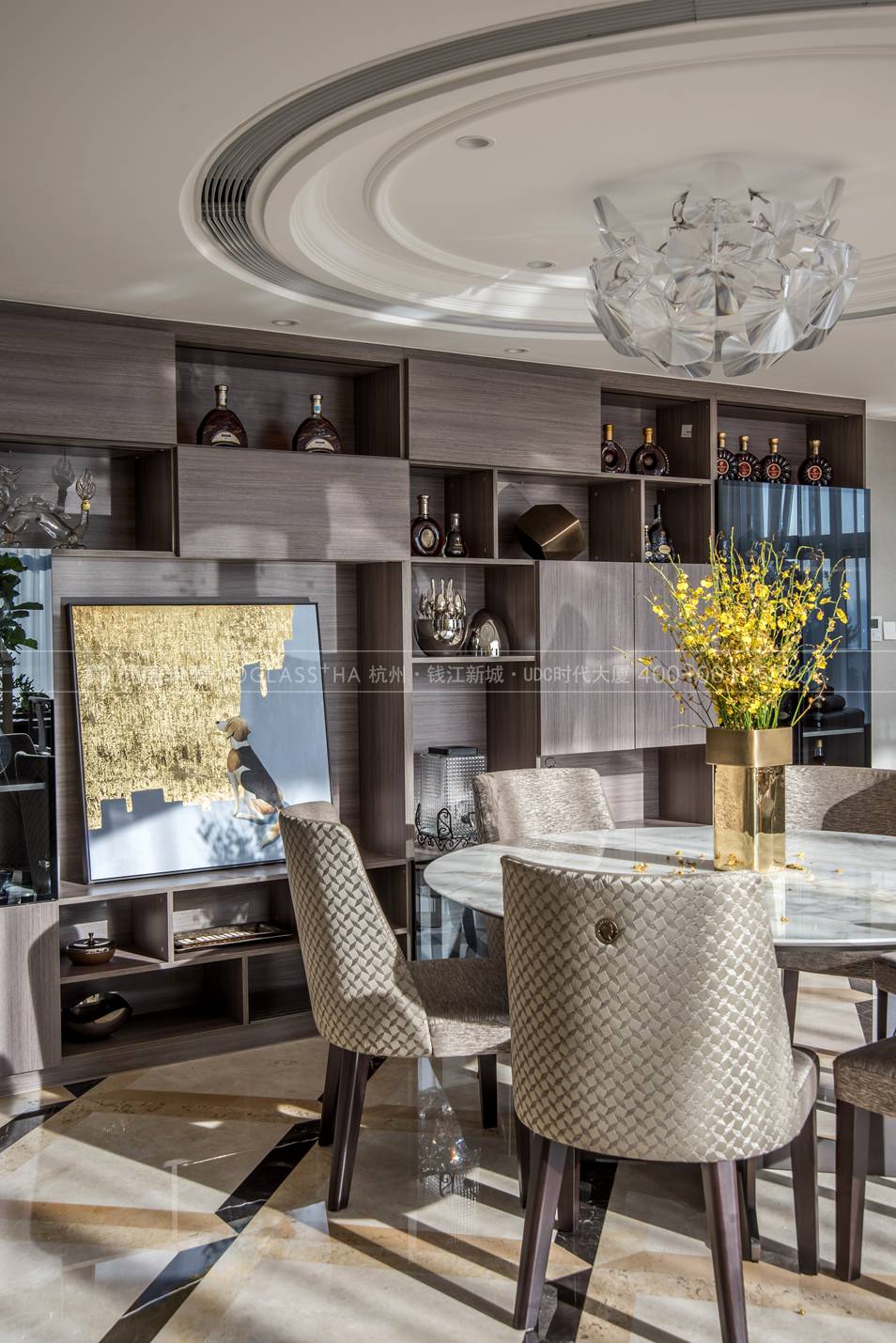 浙江欧式别墅软装设计,轻奢别墅装修风格杭州