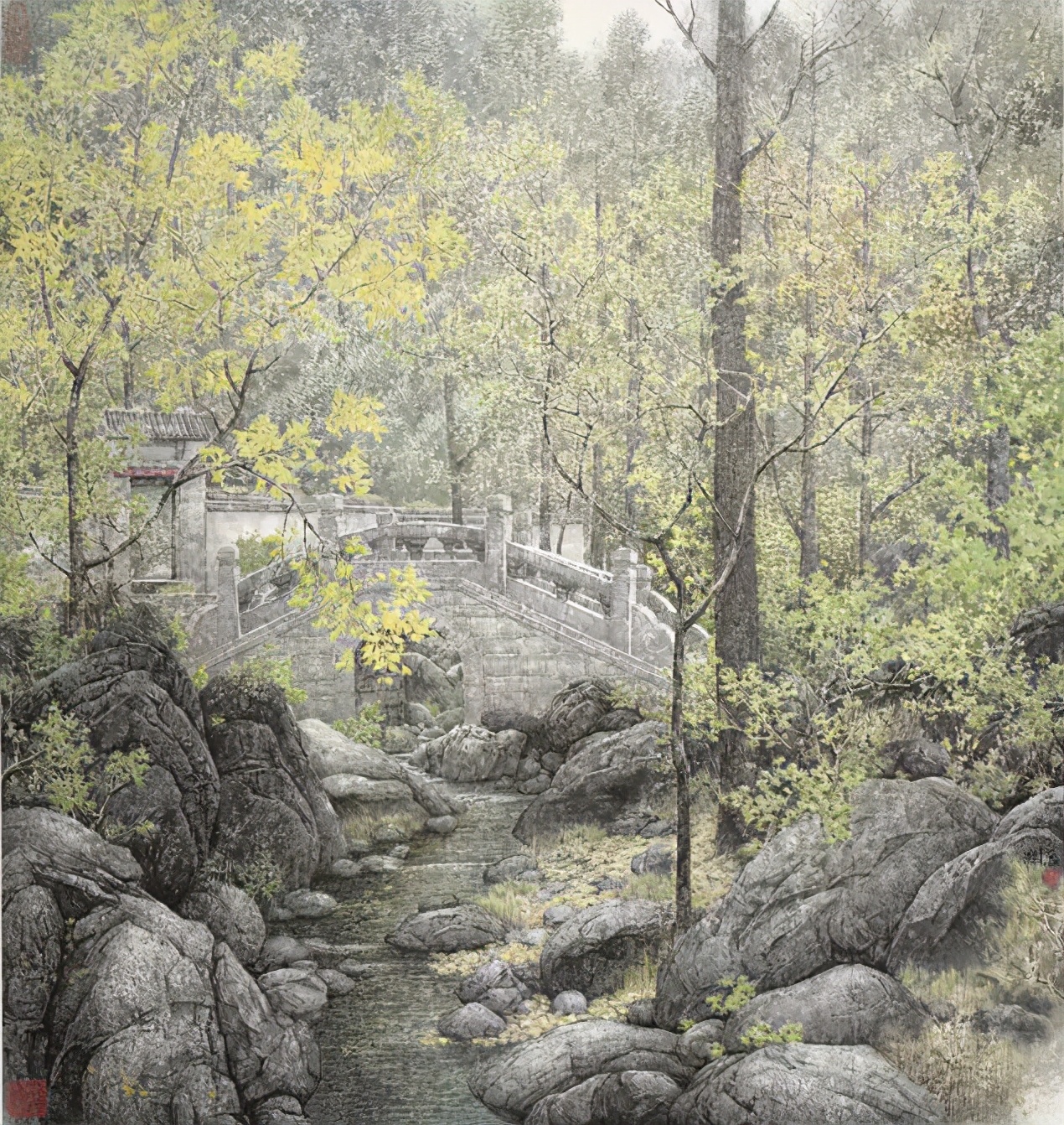 他不是美协会员，也从未参加过美展，作品却越来越引人注目