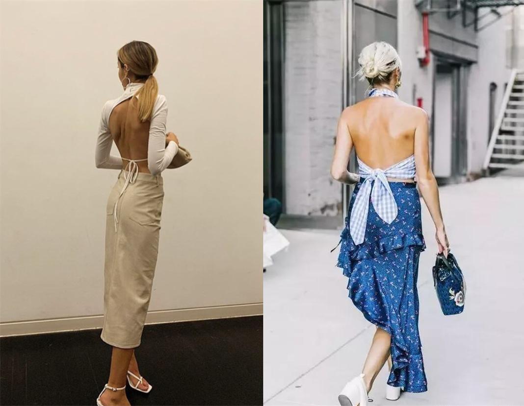 露背怎么穿出美背效果,背肉肉多怎么练