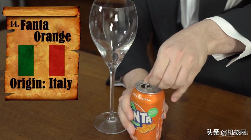 不同口味的芬达,四种口味的芬达