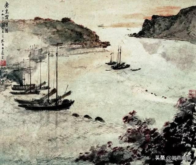 傅抱石在人民大会堂有几幅国画,傅抱石国画作品赏析1500字