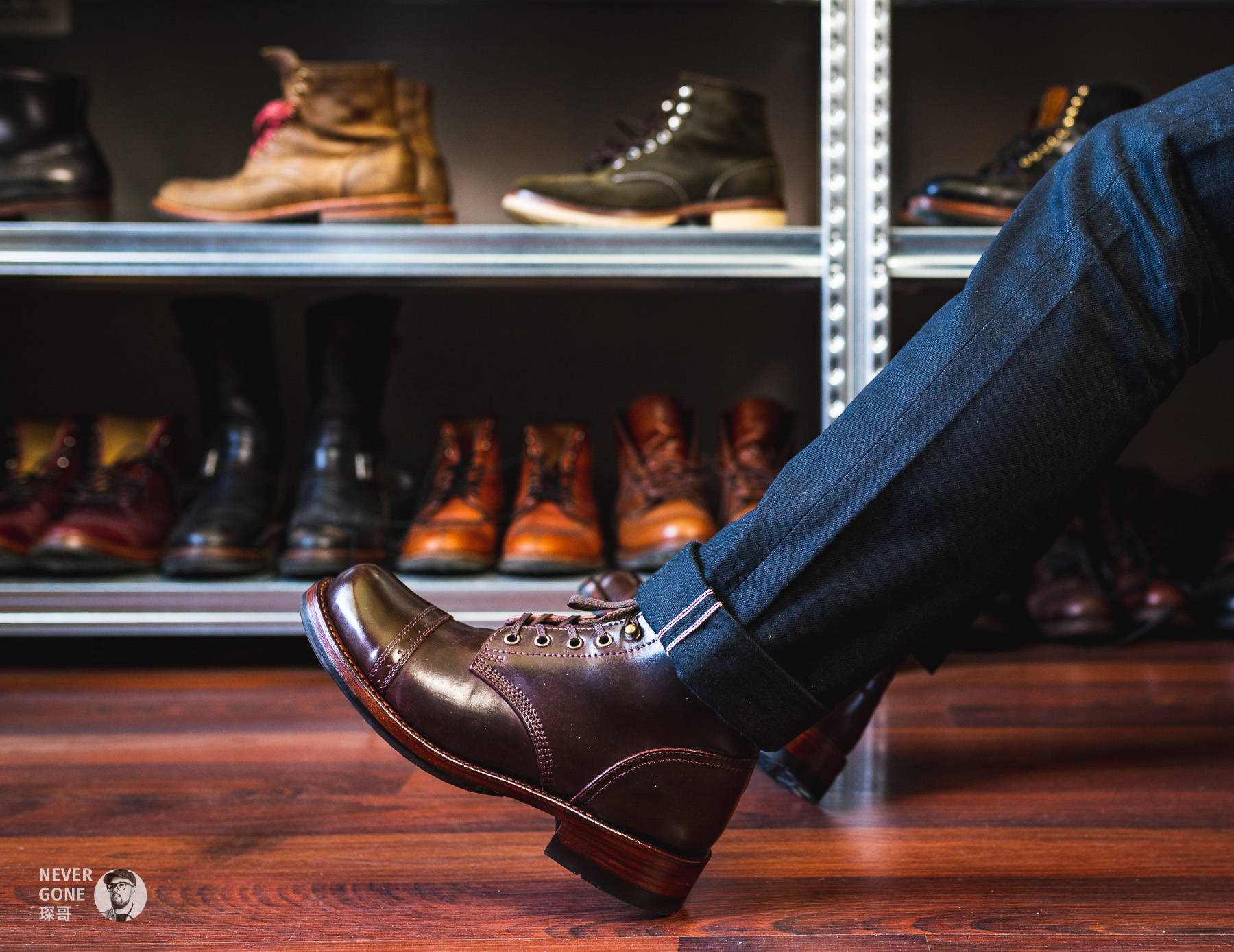 “靴皇”之一？要价10000的JulianBoots马臀皮工装靴开箱