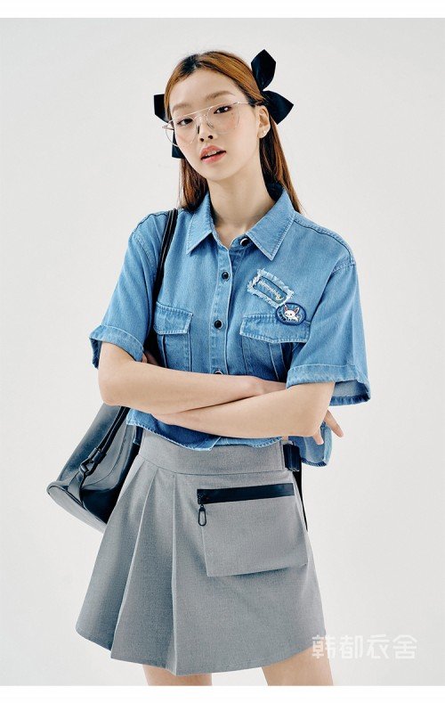 韩都衣舍的联名款,韩都衣舍妙汉联名穿搭