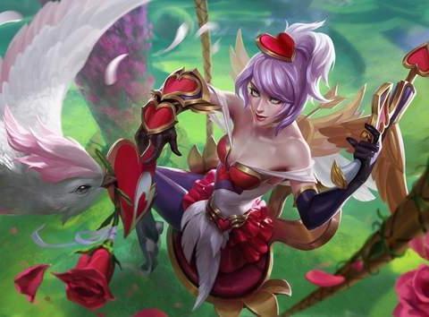 花木兰和兰陵王的情人节限定皮肤,历年情人节限定皮肤