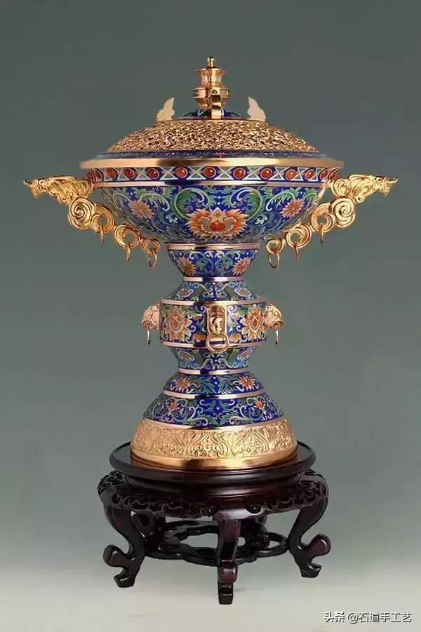 清代皇宫景泰蓝重器,国礼重器国宝景泰蓝