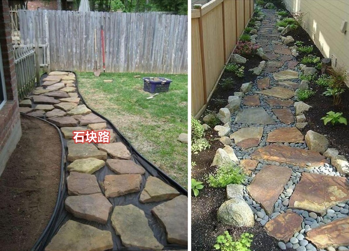 院子休闲待客，装修下了功夫“弯”一点，谁来串门都要夸一句聪明