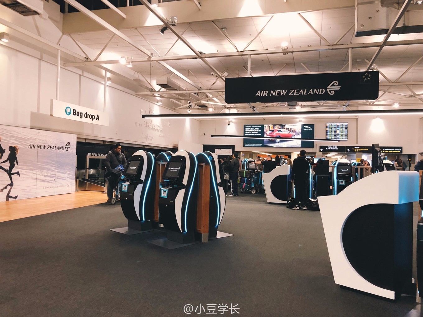 新西兰体验飞机,新西兰航空机票如何值机