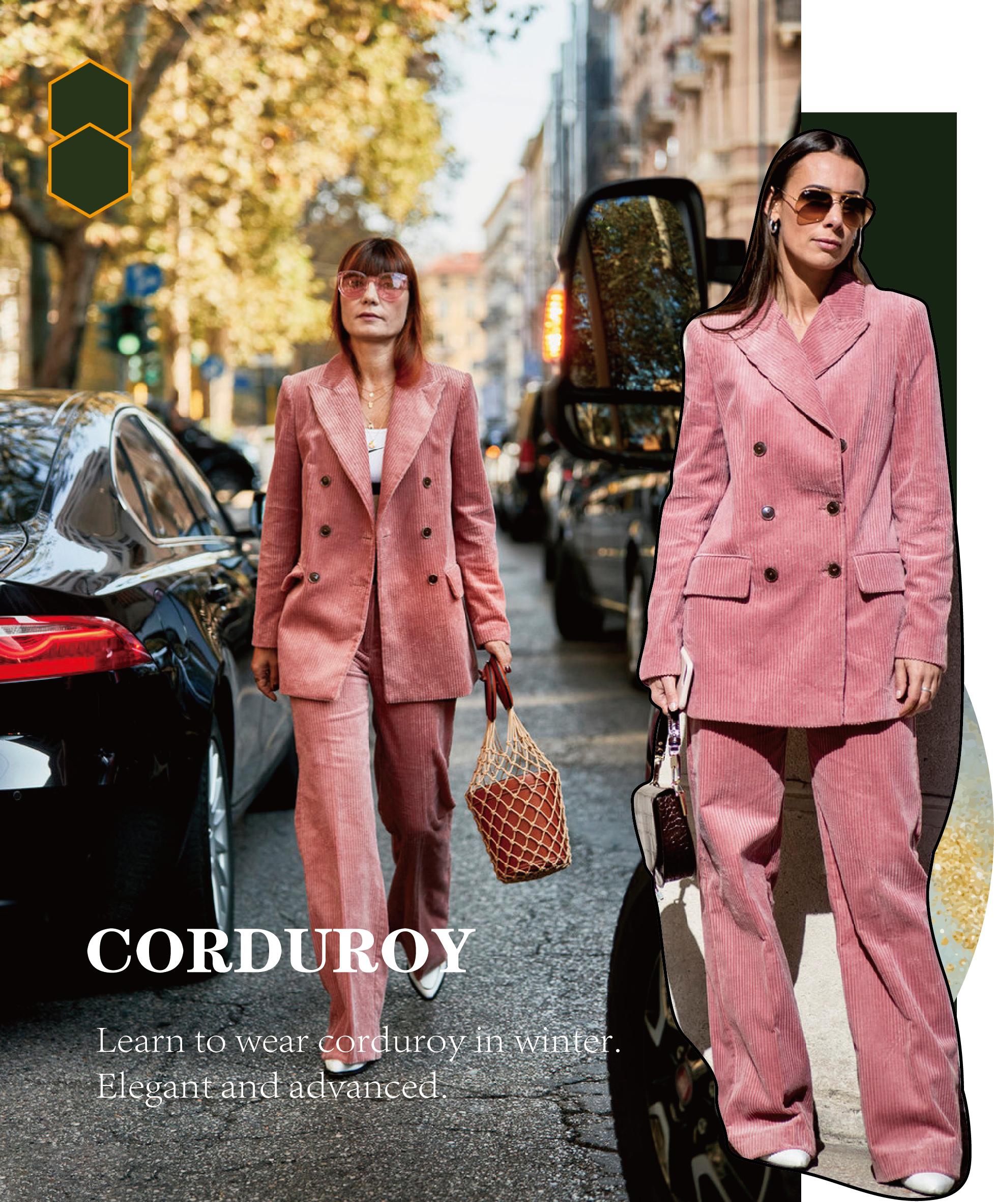 40到50岁灯芯绒外套,40岁女人怎样穿衣有气质