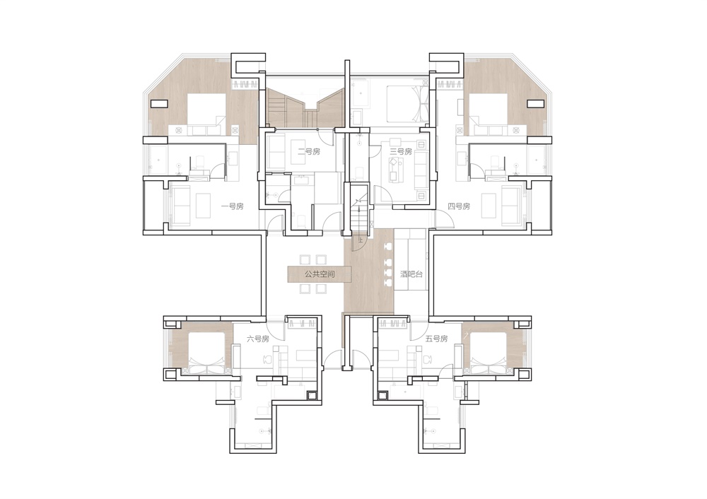 月河对影重庆江景民宿,民宿月河对影