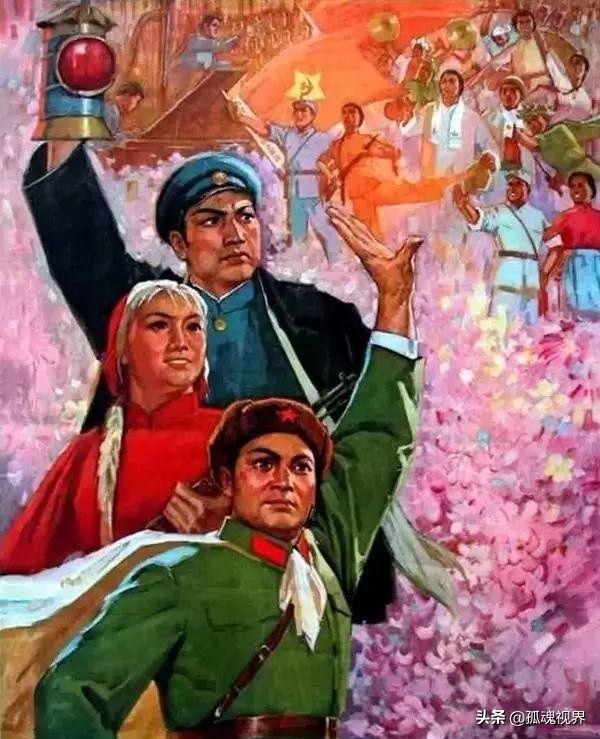 越来越多的24个红色宣传画,高清红色经典老宣传画