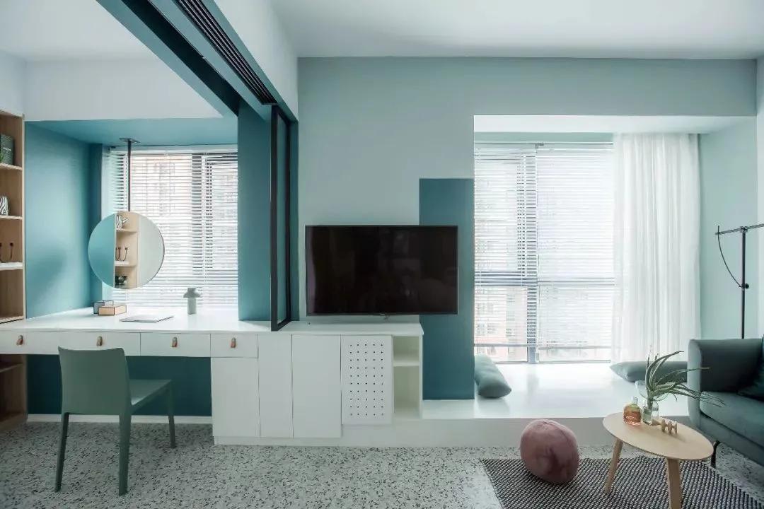 她家75㎡,果断舍弃一间卧室,装完后功能翻倍,颜值大大提升