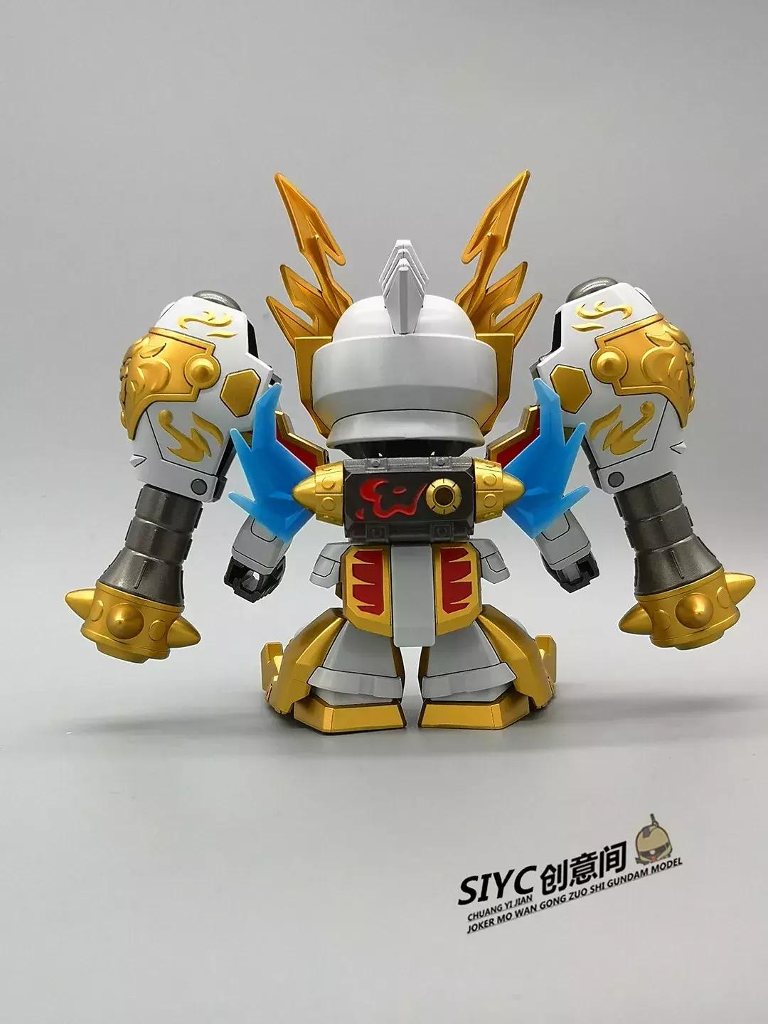 老版sd三国传高达模型视频,sd高达三国传孙权模型