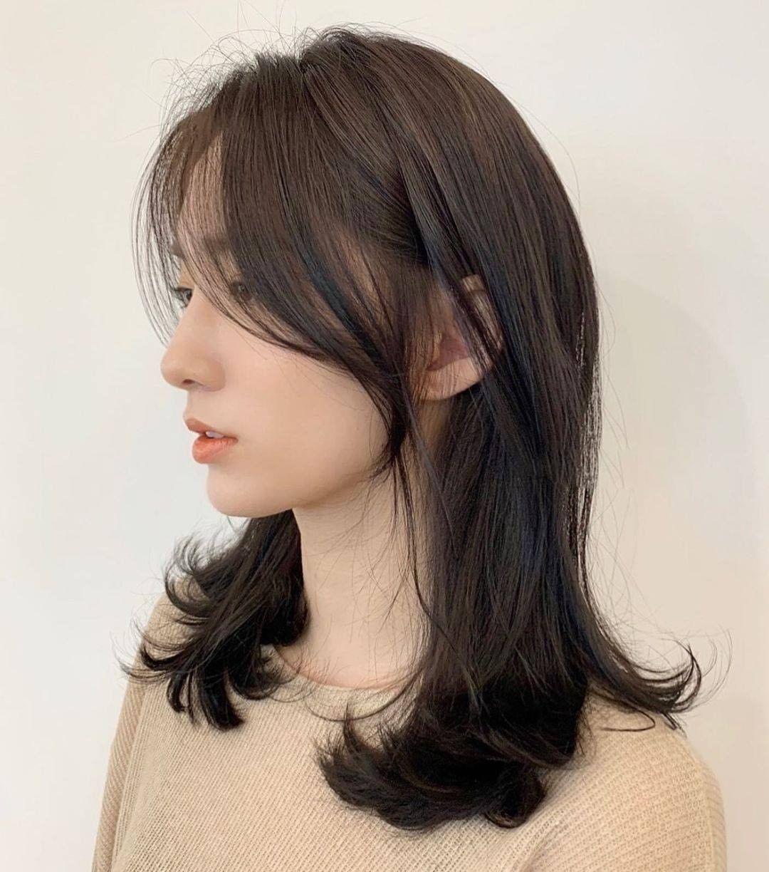 显瘦脸小遮痘的烫发,遮脸韩式发型气质