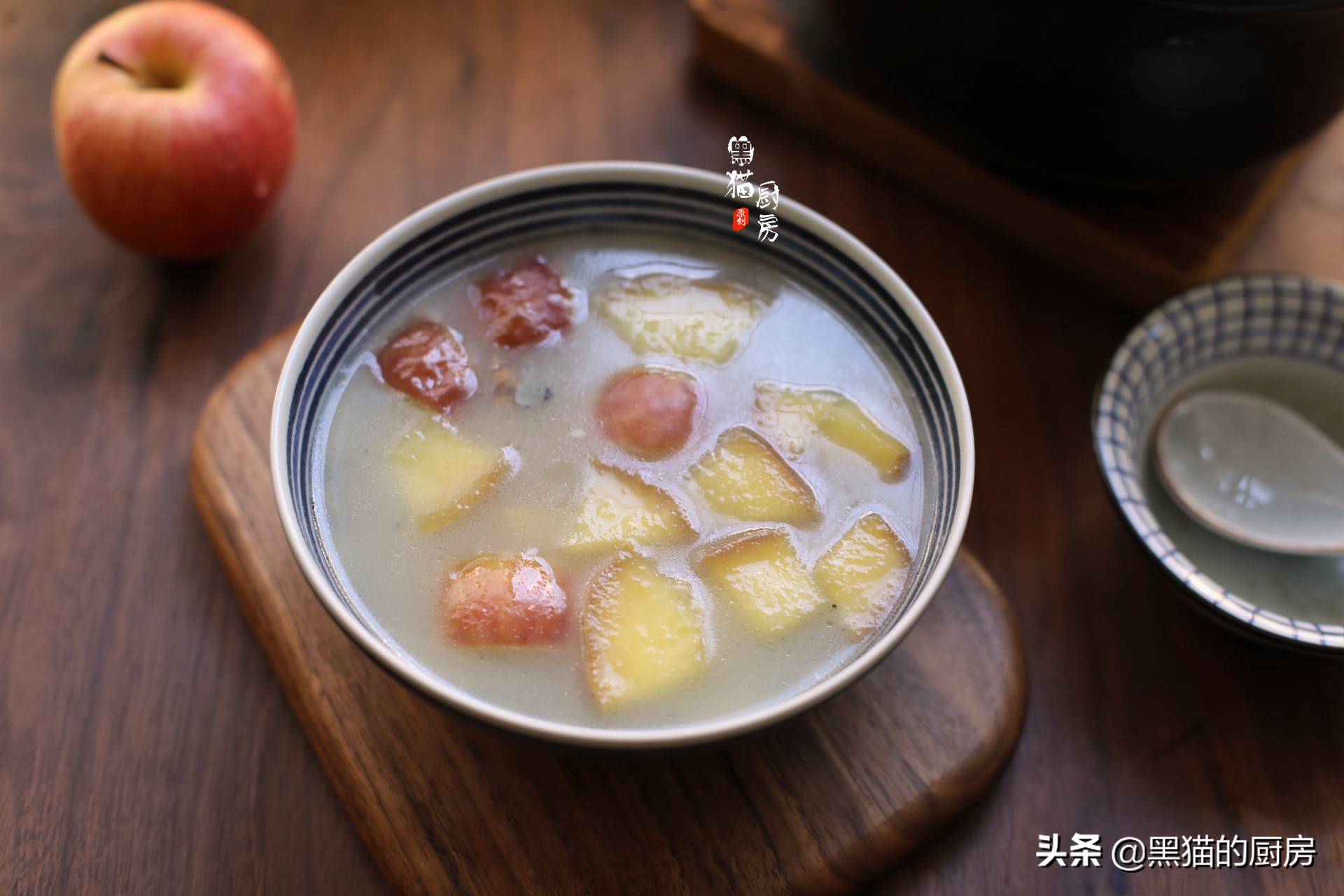 苹果鲫鱼汤的正确做法宝宝喝,苹果鱼汤