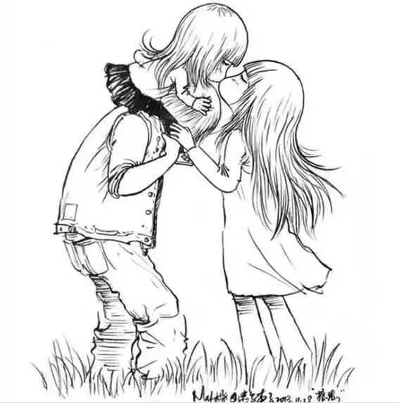 女儿奴的最高境界！这三个爸爸把女儿画进画里，美哭了......