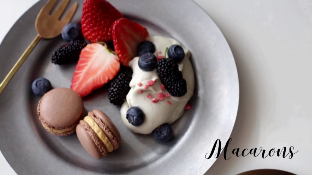 马卡龙可可夹心怎么做,法式可可马卡龙做法