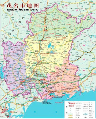 广东各市海岸线面积排名,广西广东各市面积图