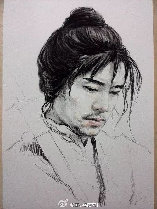 比起打印画,美院毕业的他,笔下这种彩铅水彩画才好看哭了~