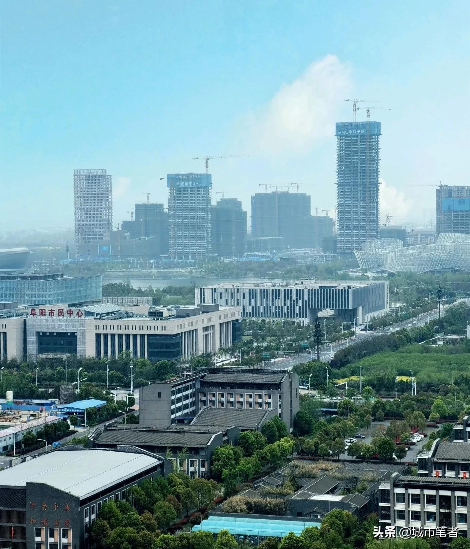 阜阳30年的城市变化,曾经的阜阳安徽第一城市