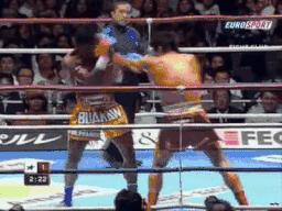 泰拳和踢拳的对决,泰拳vs拳击无规则