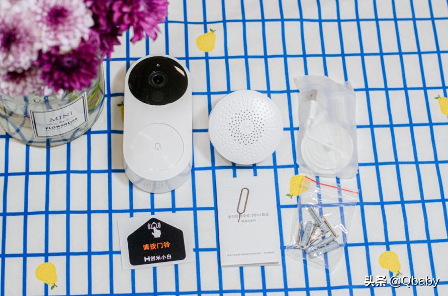 小白智能视频门铃d1连接手机,小白智能门铃d1怎么看充满电了