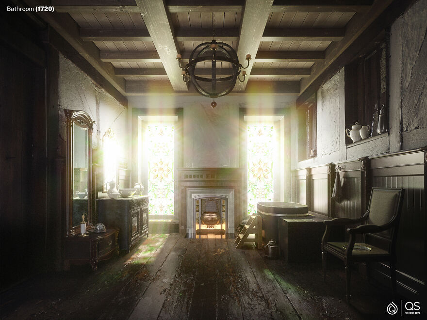 6张图回顾500年西方浴室的变迁