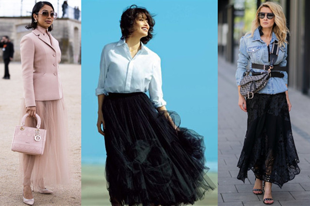 纱裙怎么穿有垂感,纱裙什么版型穿不显胖