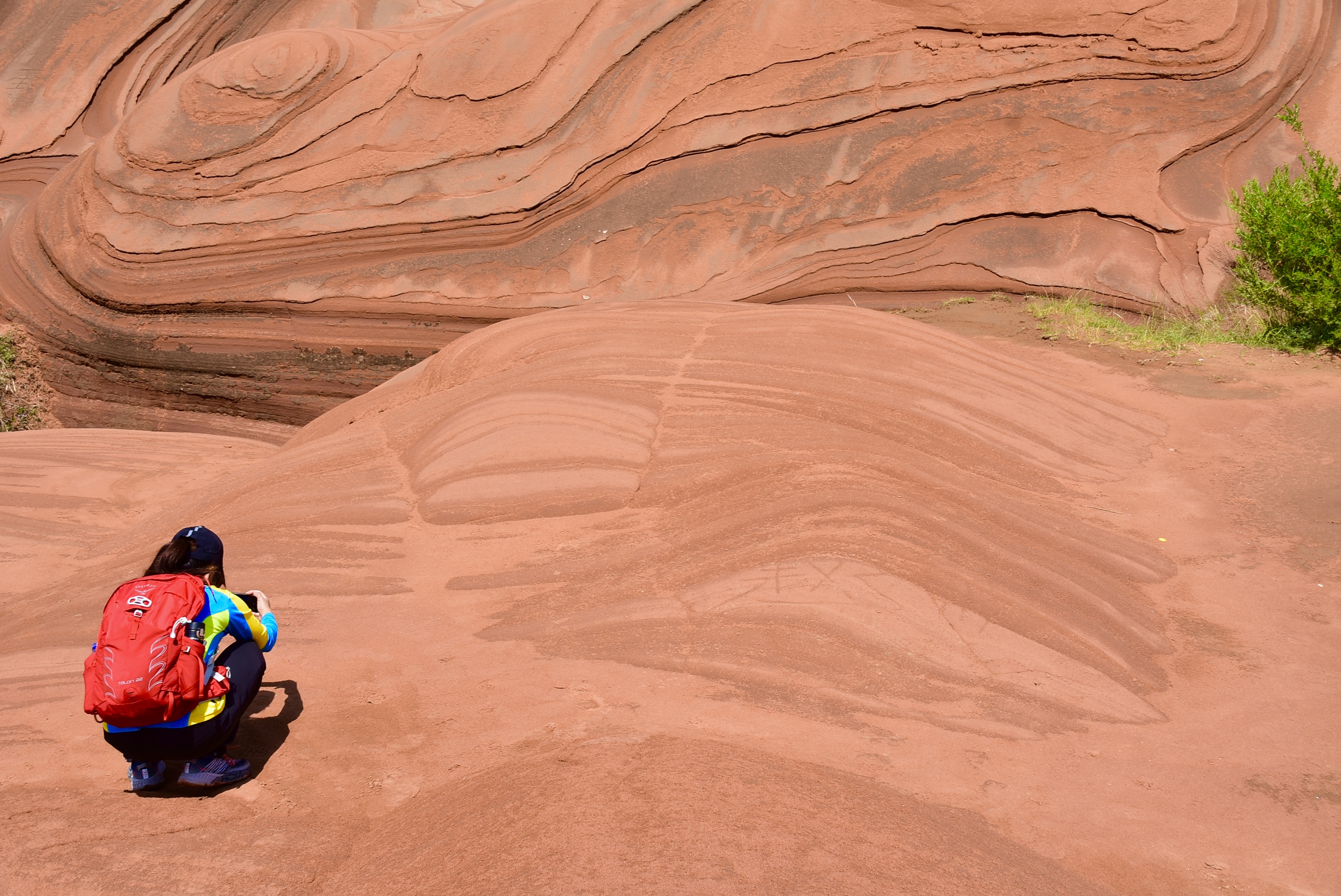 靖边波浪谷湖,靖边县波浪谷景区