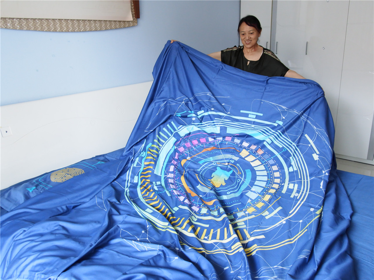 水星家纺凉凉的四件套,小米水星家纺四件套