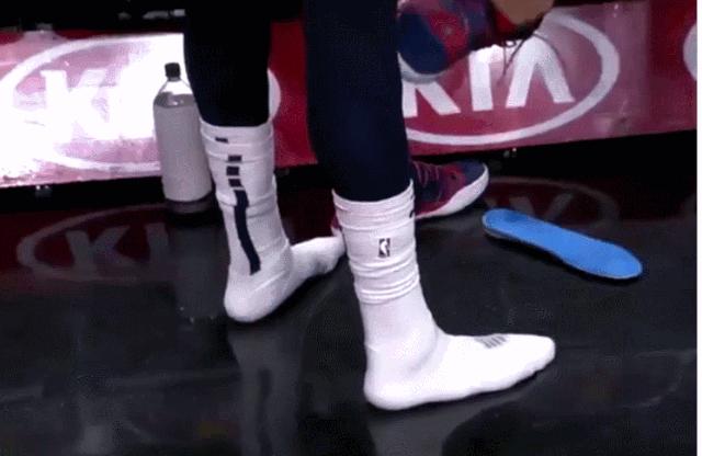 nba球星的鞋垫有什么特别之处,nba球星为什么要把鞋垫取出来