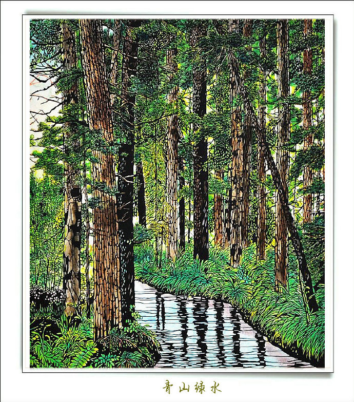 一直被质疑是油画，中华第一剪用作品证明了自己