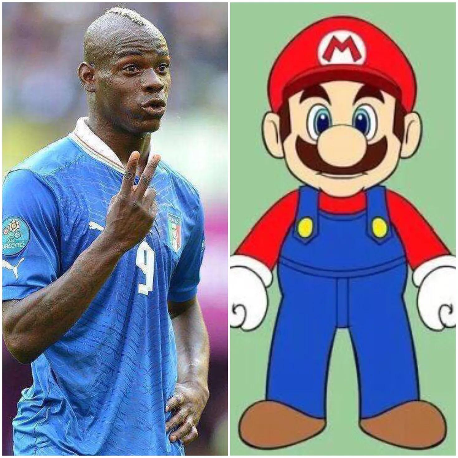 足球球星神似动画人物,足球动漫人物对比