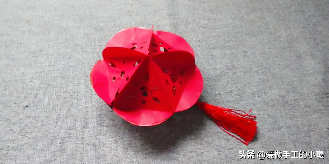 如何用彩纸做灯笼手工制作大全,用彩纸做灯笼教程简单又漂亮