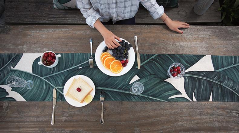 桌布餐桌布置推荐,港式餐桌桌布