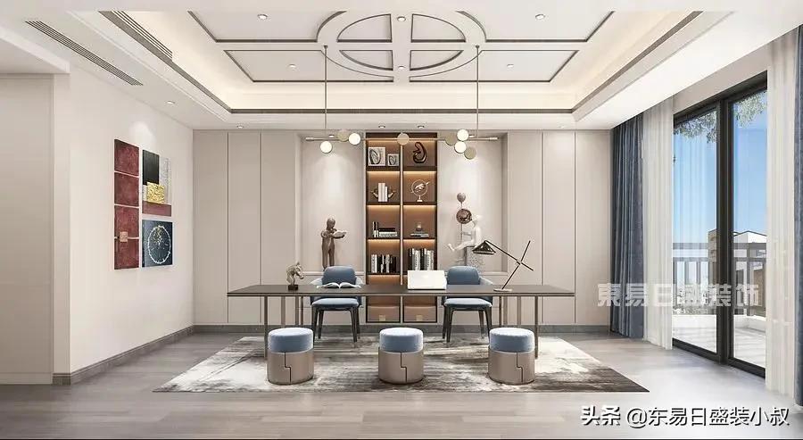 家里一定要有一个书房,家里有个好看的办公室