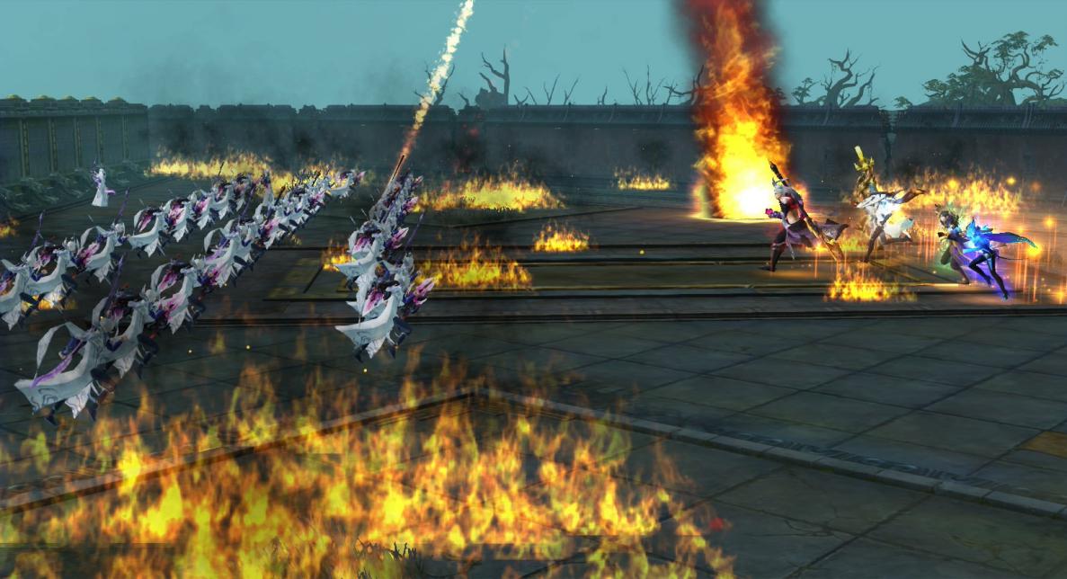 130人同场混战，武魂2年度资料片成王之路堪比魔兽大战场